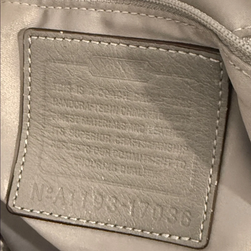 Coach Brown Leather Tote Bag